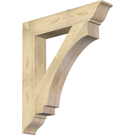 Ekena Millwork Imperial Traditional Rough Sawn Bracket, Douglas Fir, 6"W x 36"D x 40"H BKT06X36X40IMP01RDF